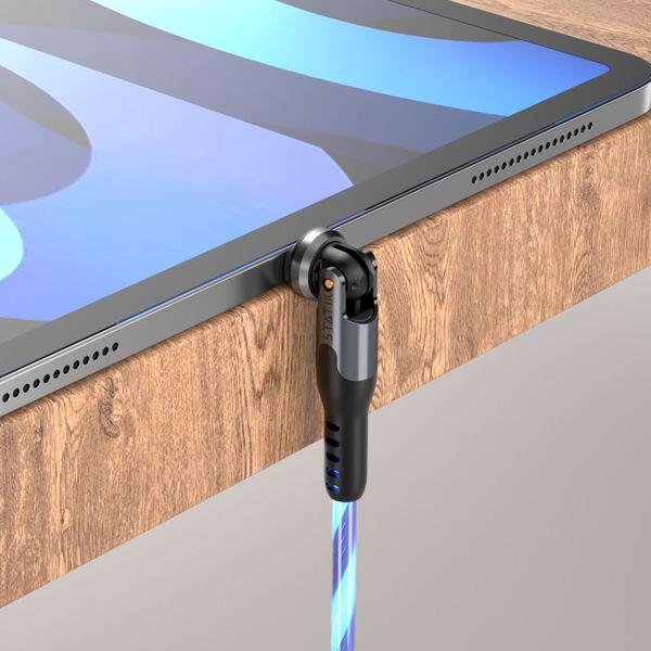 Produktbild Statik 360° drehbares & glowing USB-C-C Kabel 1.8m (2 m, USB 2.0, 60 W)