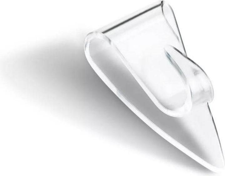 Produktbild tesa 3x Klebehaken für Glas, 0,2kg Halteleistung, spurlos ablösbar & wiederverwandbar, 15 Haken