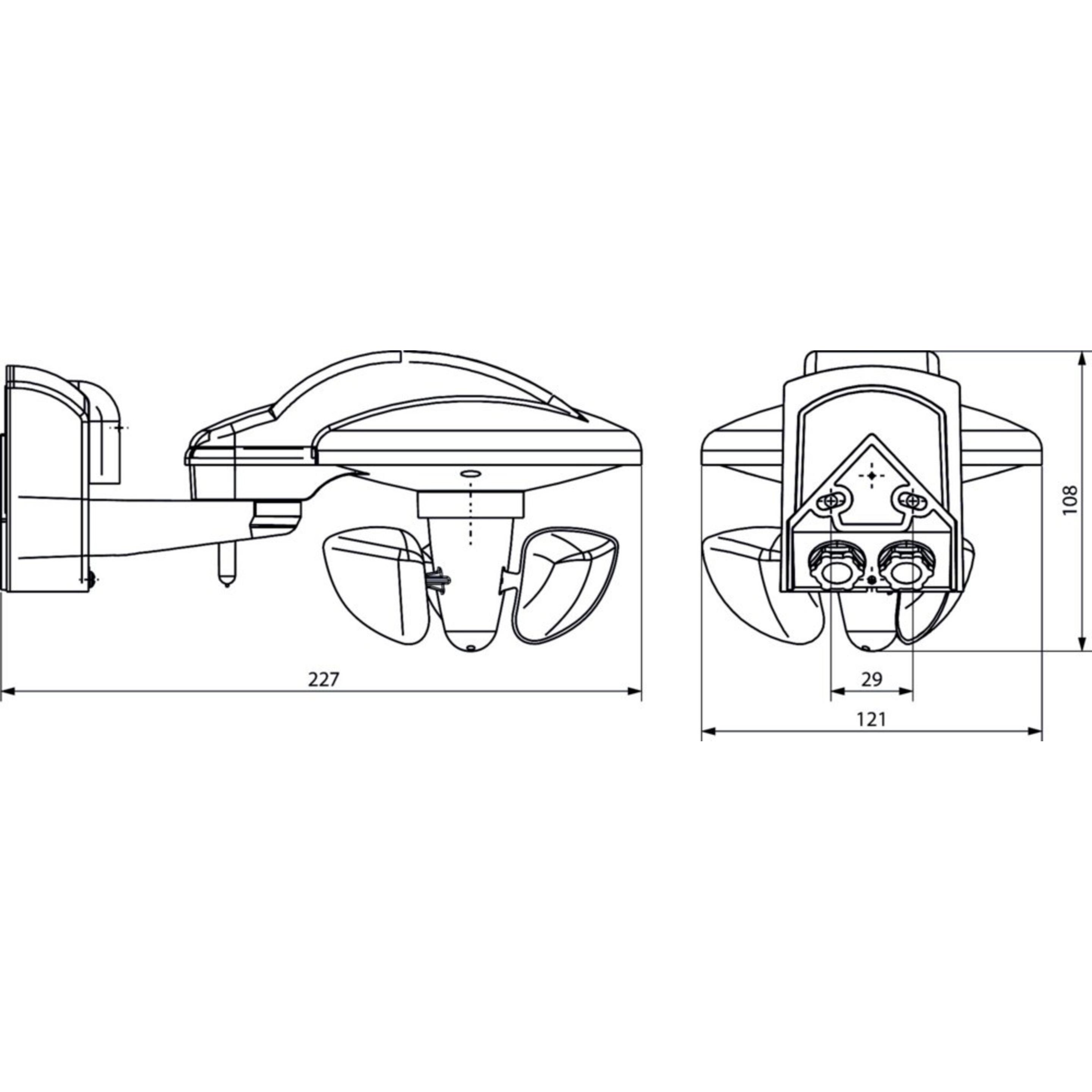 Thumbnail - Theben Meteodata 140 S 24V KNX, Wetterstation, Weiss
