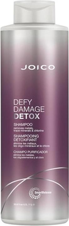 Joico Defy Damage Detox Shampoo - Removes Chlorine, Hard Water Residue, and Product Build-Up (Liquid shampoo)