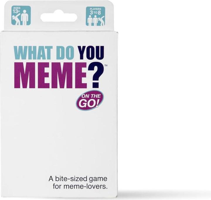 Produktbild Breaking Games What Do You Meme? Travel Edition (EN) (Englisch, 3 - 8 Spieler)