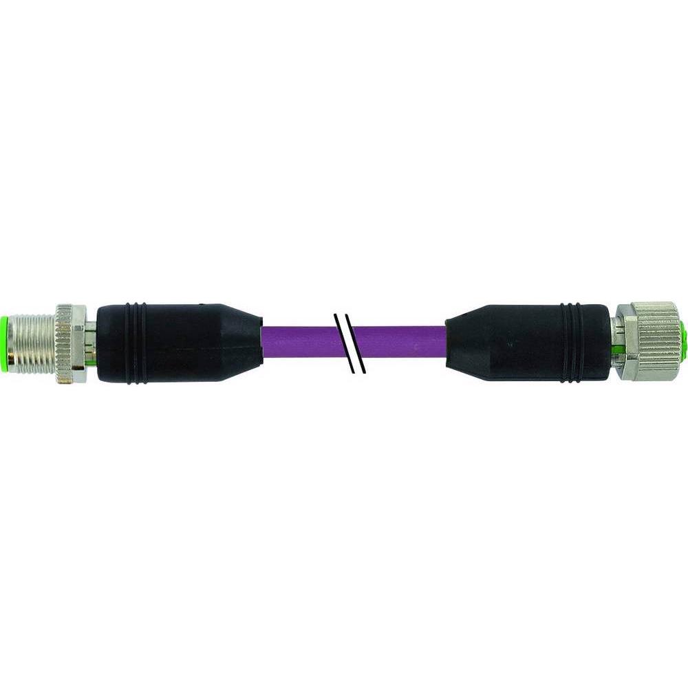 Thumbnail - Murr Elektronik Sensor /Aktor Steckverbinder, konfektioniert 5.00 m 1 St., Elektronikkabel + Stecker, Violett
