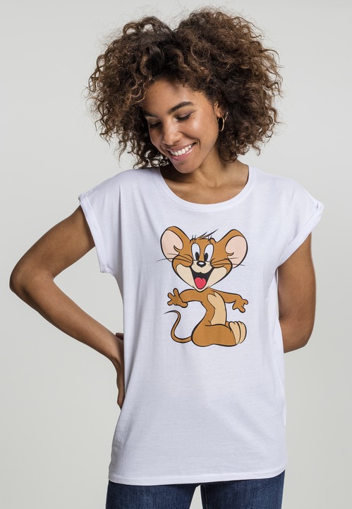 Produktbild Merchcode Ladies Tom & Jerry Mouse Tee (XS)