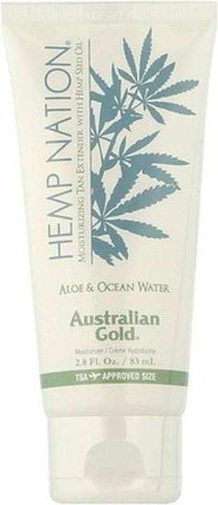 Australian Gold Hanf Nation Aloe & Meerwasser Feuchtigkeitsspendende Bräunungsverlängerung 83ml (83 ml)