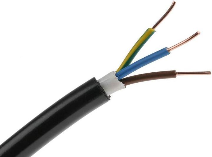 Actual product image RS PRO NYY-J 3 Core 1.5mm Power Cable 50m (50 m)