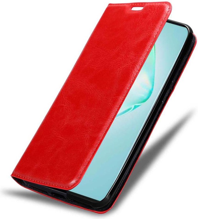 Actual product image Cadorabo Book Invisible Magnet Cover (Samsung Galaxy A91)