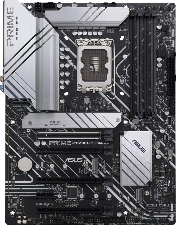 Actual product image ASUS Prime Z690-P D4-CSM (LGA 1700, Intel Z690H, ATX)
