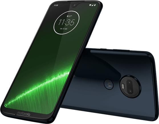 Produktbild Motorola Moto G7 Plus (64 GB, Deep Indigo, 6.20", Dual SIM, 4G)