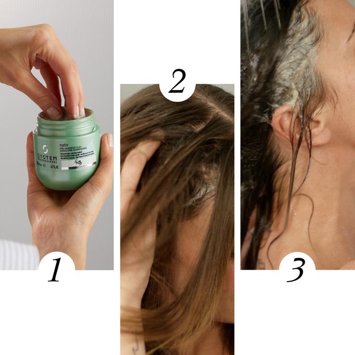 Actual product image System Professional Native - Pre-Shampoo Clay (Liquid shampoo, 200 ml)