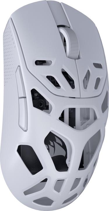 Actual product image Corsair Sabre V2 Pro MG Ultralight Wireless - Gaming Mus - Optisk - 6 knapper - Hvid (Cable, Wireless)