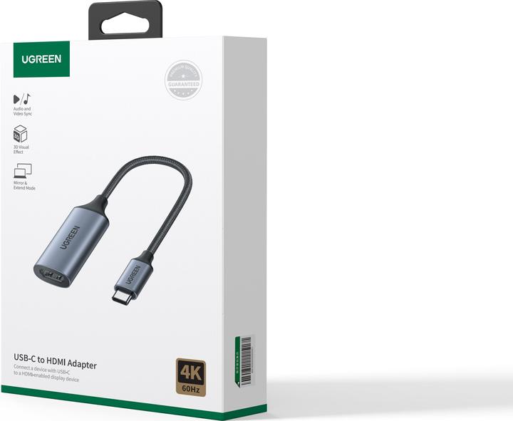 Produktbild Ugreen USB-C zu HDMI Adapter (USB Typ-C, 10 cm)