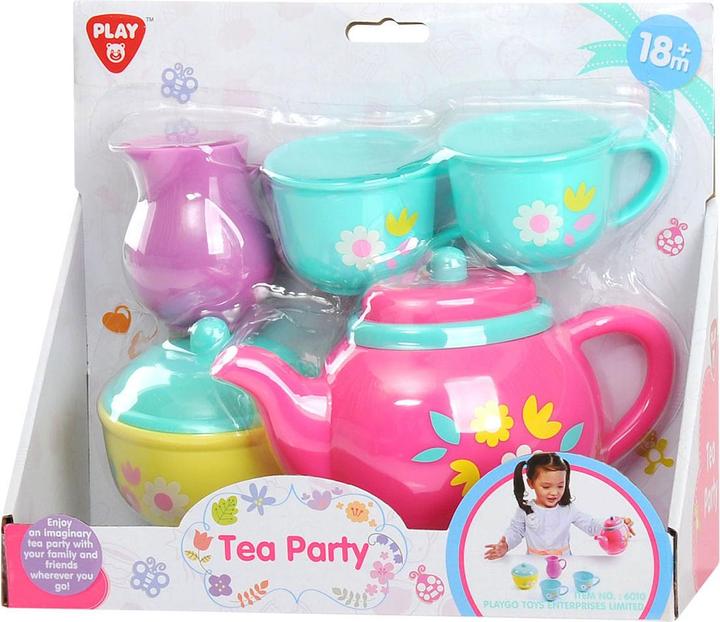 Produktbild Play Teeservice Blumen Spielset, 7-teilig.