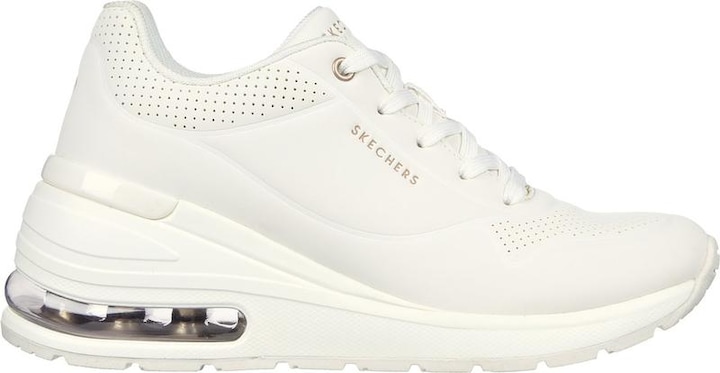 Skechers Million Luft - Erhöhte Luft Dames Sneakers - Wit - Maat 39 (39)