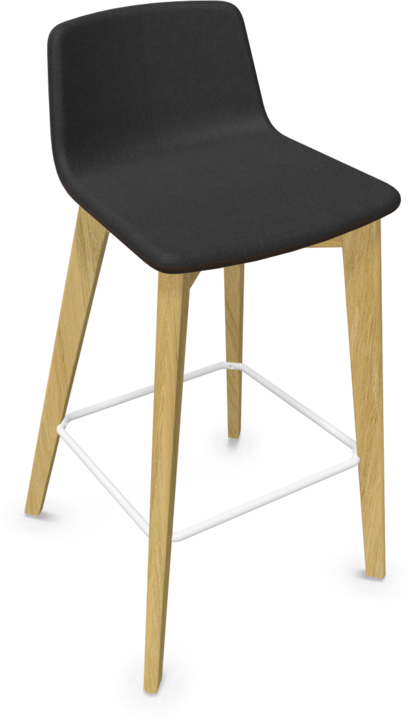Black, Brown Melange, White, Ash natural light grey stained