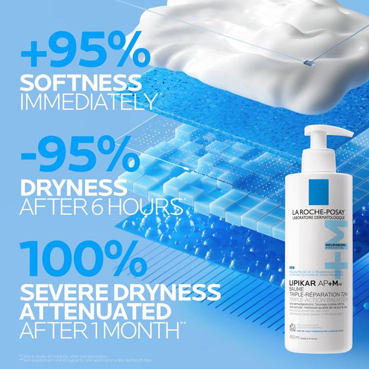 Image du produit La Roche Posay Lipikar AP+M Triple-Action (Crème pour le corps, 200 ml)