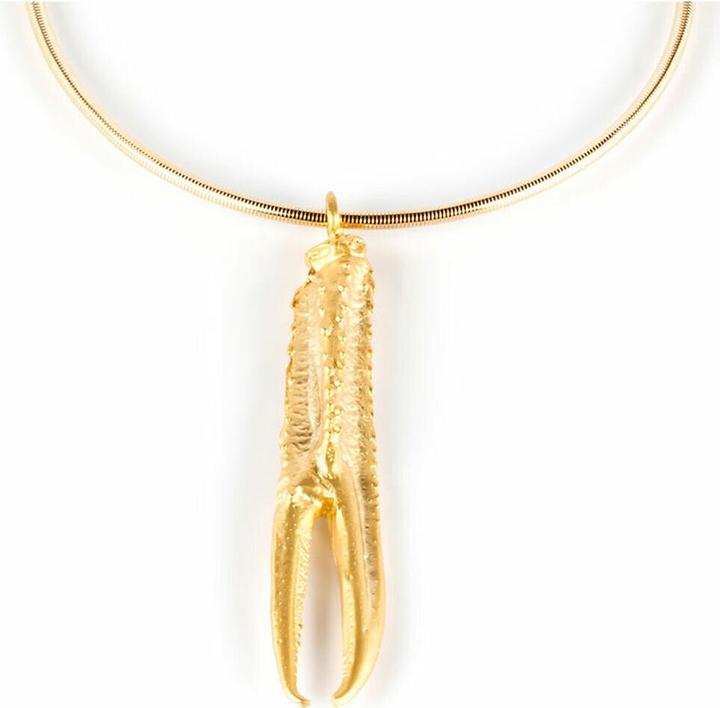 Produktbild Shabama Damen Halskette Tuent Messing Flash Plated Gold Elastisch (Messing mit Goldbeschichtung)