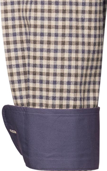 Produktbild Kauf Bari Kent langarm regular fit mit Kontrast (XL)