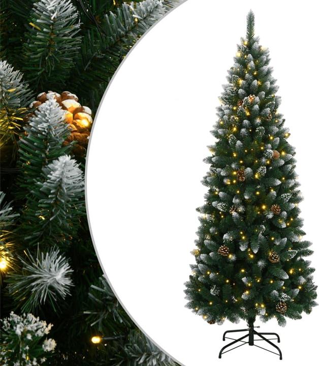Produktbild VidaXL Künstlicher Weihnachtsbaum Tannenbaum Christbaum Kunstbaum 300 LEDs 240cm (240 cm)