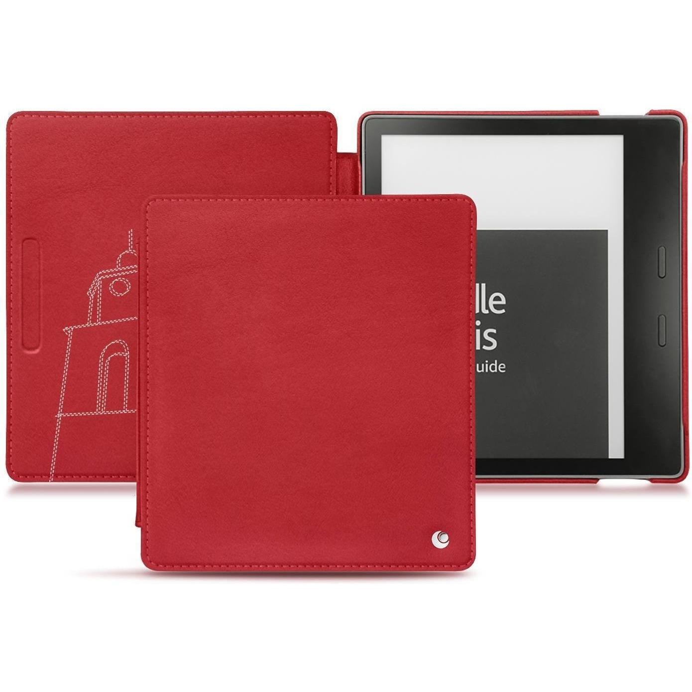Thumbnail - Noreve Lederschutzhülle horizontal (Kindle Oasis (2019)), Tablet Hülle, Rot