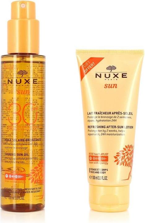Actual product image Nuxe Sun (Suntan oil, Sun lotion, SPF 30, 250 ml, 291 g)