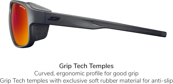 Image du produit Julbo Montebianco 2 Spectron 3 CF Lunettes de sport (bleu foncé-multi-couches rouge, Rouge)