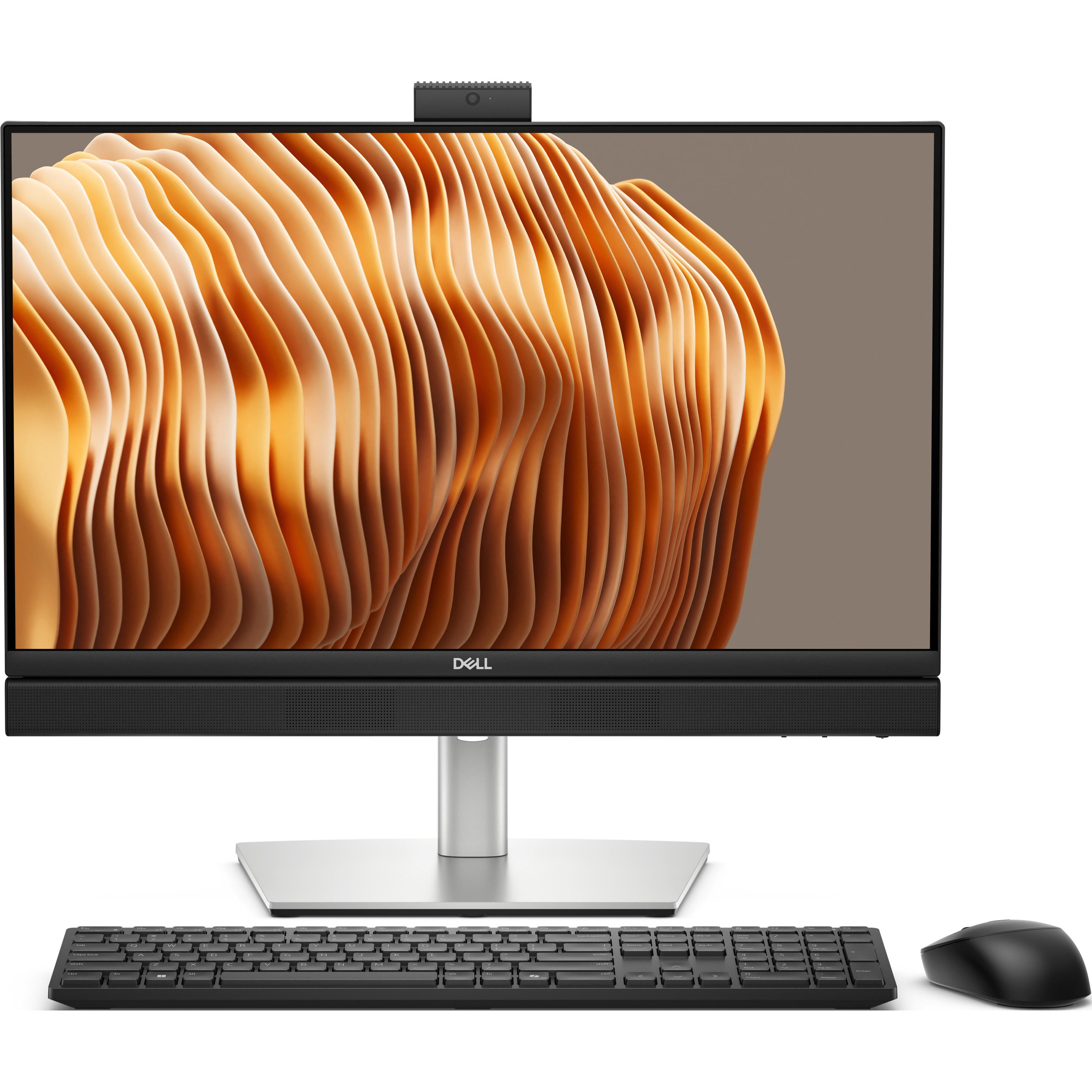 Dell Pro 24 AiO Plus QB24250 (Intel Core Ultra 7 265, 16.00 GB, 512 GB), PC, Silber, Schwarz