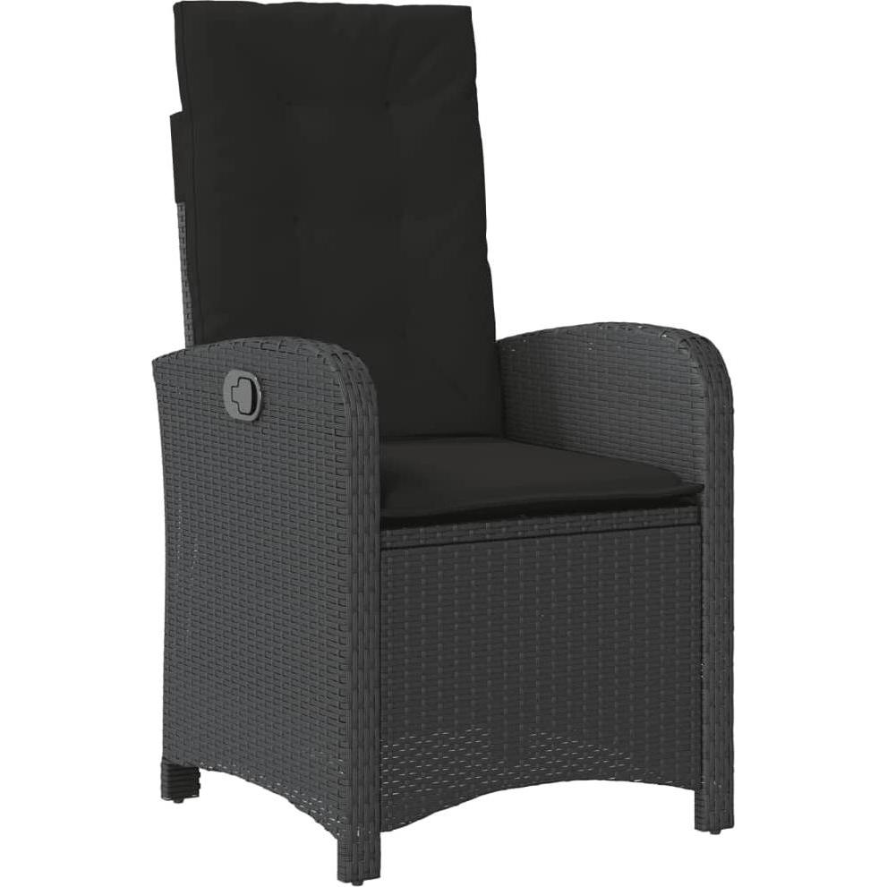 Thumbnail - VidaXL, Gartentisch + Balkontisch, 10-tlg. Garten-Lounge-Set mit Kissen (90 cm)