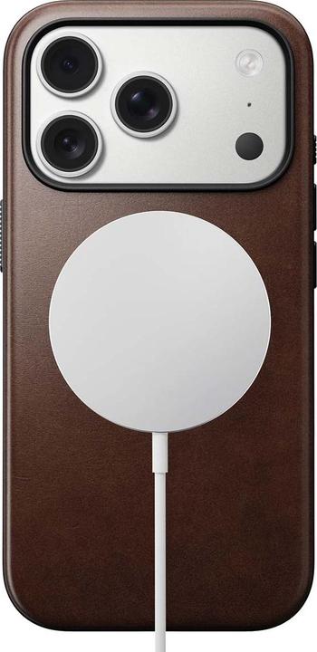 Immagine prodotto Nomad Modern Leather Case - Lederhülle für iPhone Pro, Horween Leder (Apple iPhone 17 Pro)