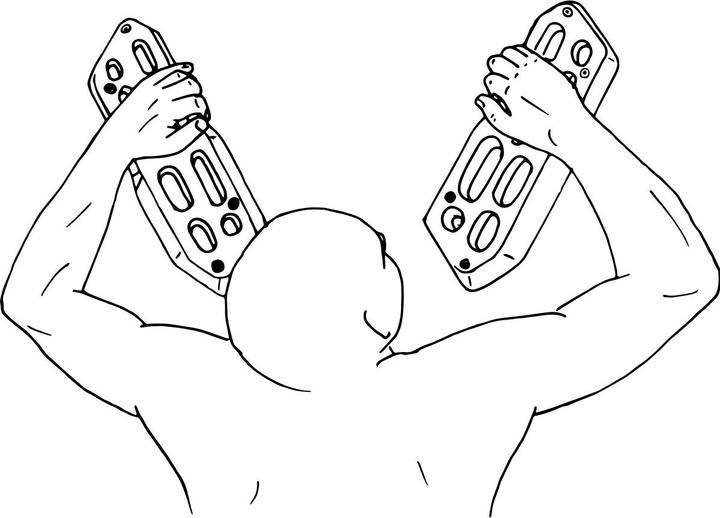 Image du produit Max Climbing Spinchboard Planche d'entraînement