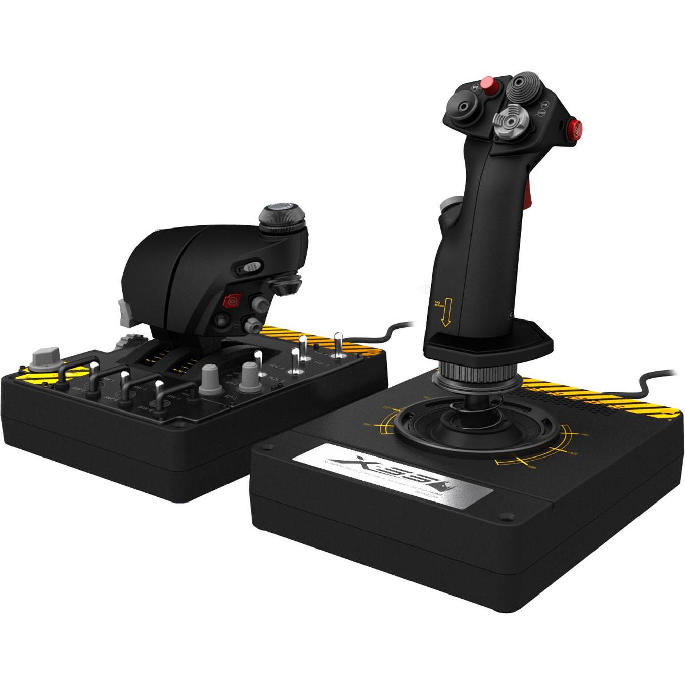 Saitek X-55 RHINO HOTAS.SYSTEM 元箱付き Saitek X-55 Rhino HOTAS System Review