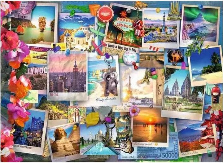 Produktbild Ravensburger World Travel Pinboard (500 Teile)