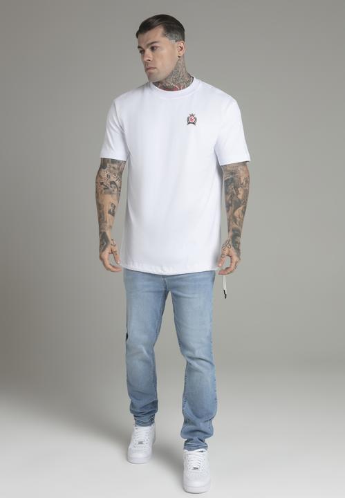 Actual product image Siksilk Oversized T-shirt in white (L)