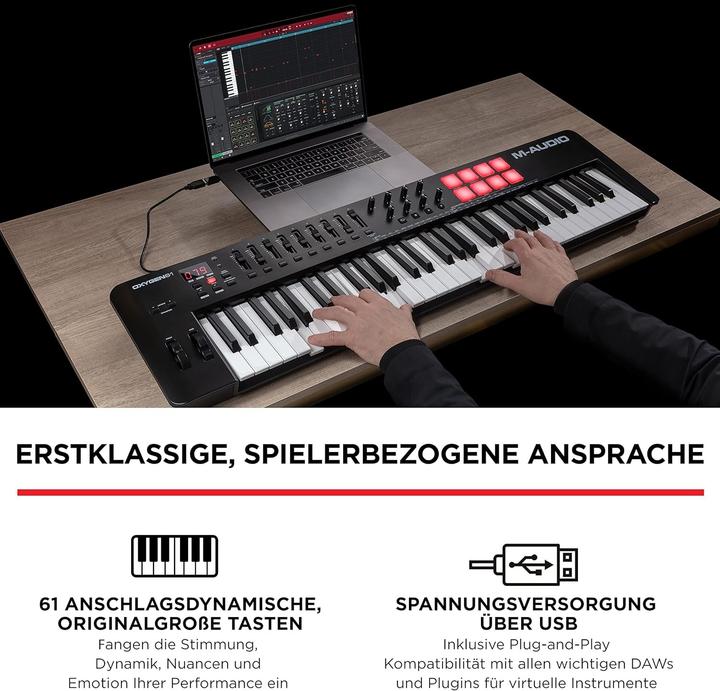 Image du produit M-Audio Oxygen 61 MKV (Clavier)