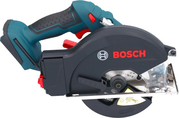 Produktbild Bosch Professional Bosch GKM 18V-50 Professional Akku Metall Handkreissäge 18 V 136 mm Brushless + 1x Akku 5,0 Ah +