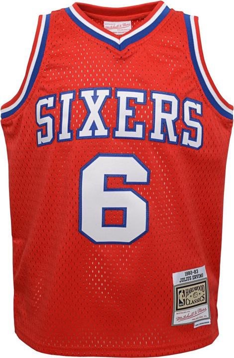 Produktbild Mitchell & Ness Swingman Kinder Jersey Philadelphia 76ers Julius Erving US18