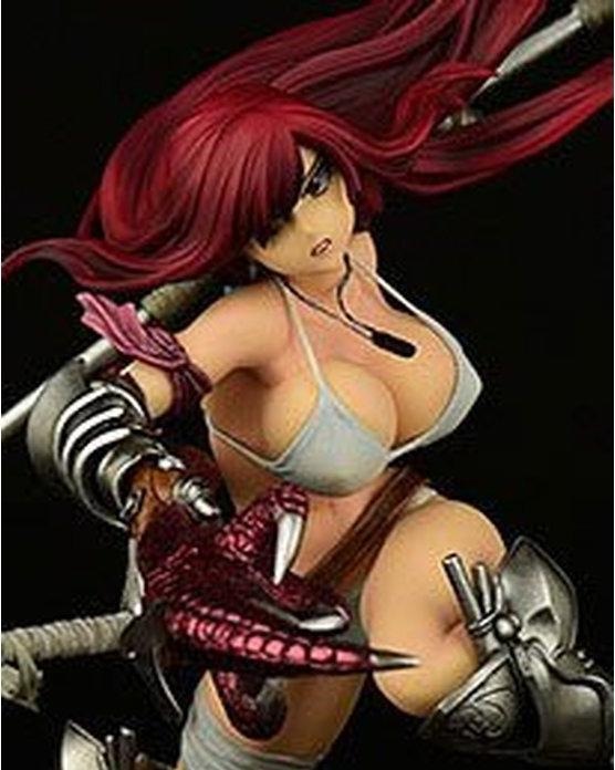 Actual product image Orca Fairy Tail statuette 1/6 Erza Scarlet the Knight Ver. Refine 2022 31 cm