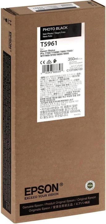 Produktbild Epson T5961 (PBK)
