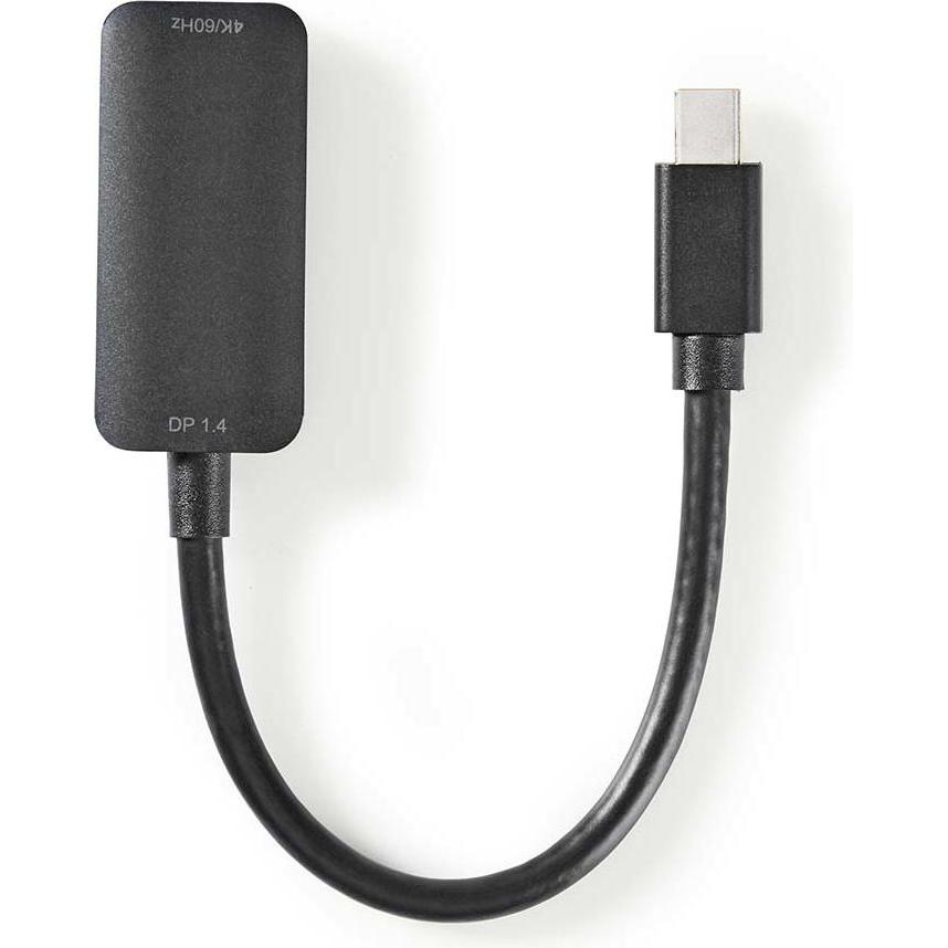Thumbnail - Nedis Mini Displayport-Kabel - DisplayPort 1.4 - Mini DisplayPort Stecker - HDMI™ Ausgang - 48 Gbps (Mini DP, 20 cm), Da...