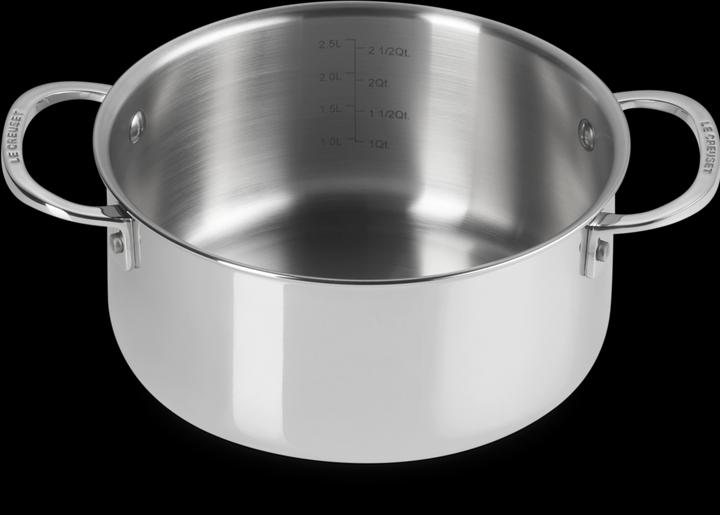Actual product image Le Creuset 3-ply Plus (20 cm, Pot, Stainless steel)