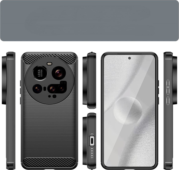 Image du produit Cover-Discount Xiaomi 15 Ultra - Metall Carbon Look Hülle (Xiaomi 15 Ultra)