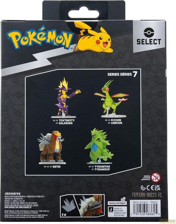 Immagine prodotto Jazwares Pokémon 25° Anniversario Select Action Figure Entei 15 cm