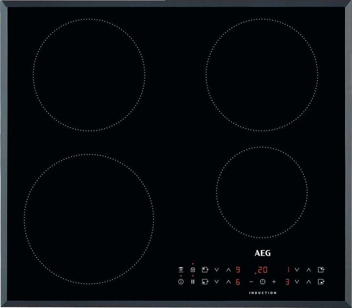 Image du produit AEG IKB64301FB Noir Intégré Table de cuisson à induction 4 zone(s)