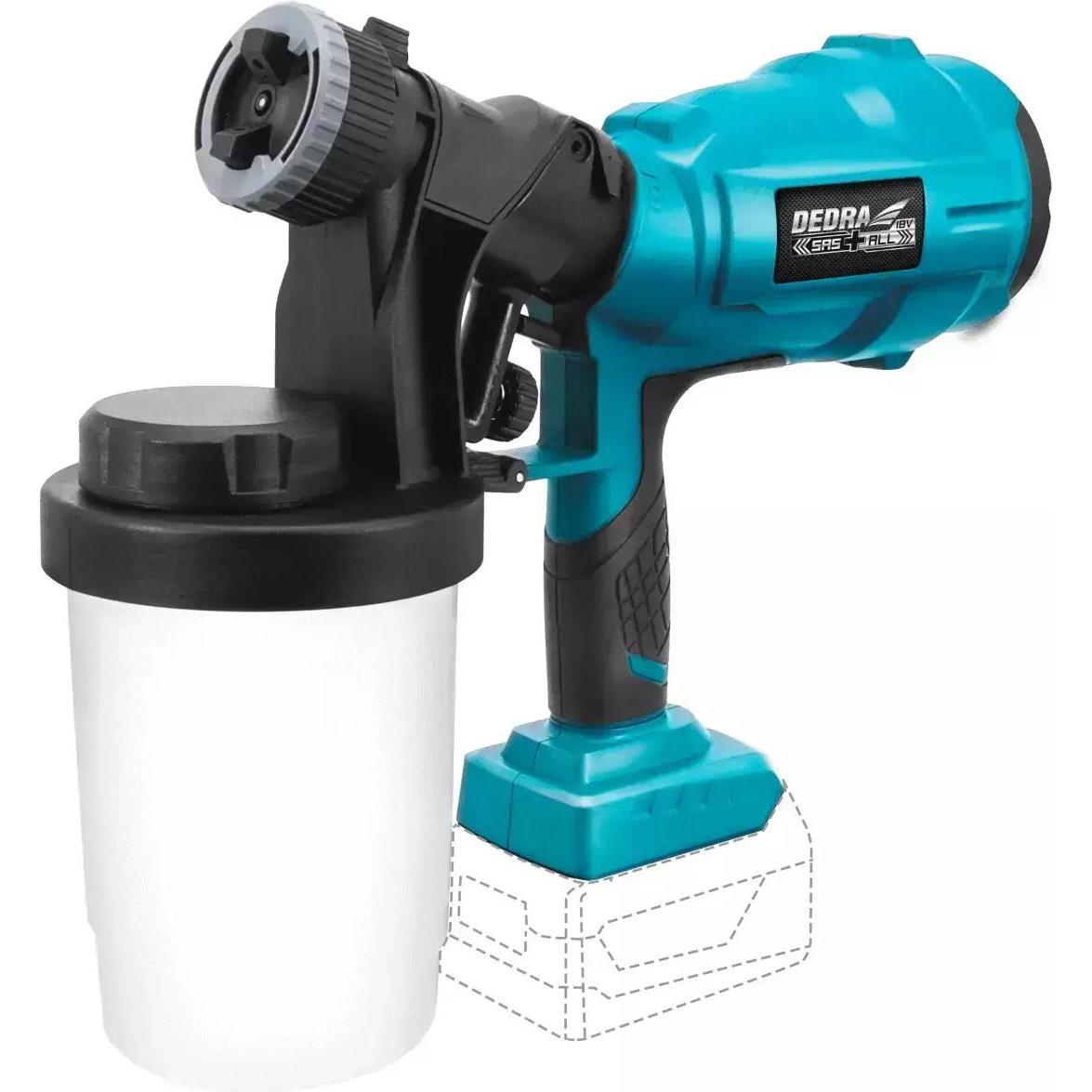 Dedra Akkulose Spritzpistole 18V (DED7057)