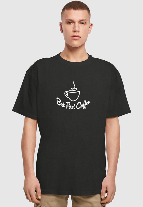 Image du produit Merchcode But First Coffee Heavy Oversized Tee - 117871 (XL)