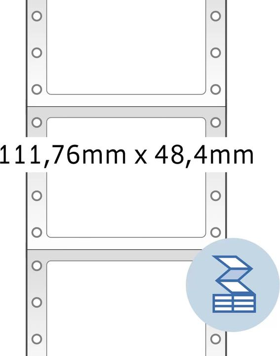 Produktbild HERMA Computeretiketten