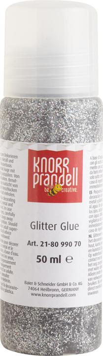 Produktbild Knorr Prandell Glitter Glue, 50ml (Silber-Regenbogen, 50 ml)