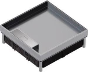 Actual product image Hager TEHA stainless steel cassette