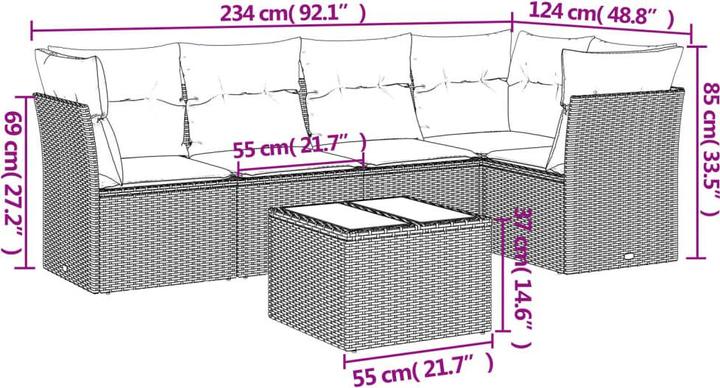 Produktbild vidaXL Zoe