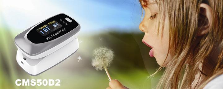 Immagine prodotto Contec Pulsossimetro digitale CMS50D2 fornito senza batteria