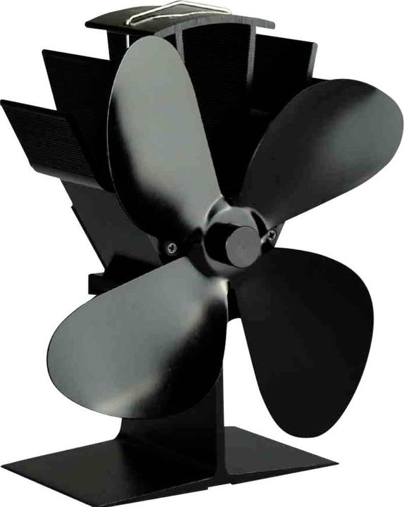 Produktbild FireFix 2100 Kaminofen-Ventilator (stromlos), Schwarz
